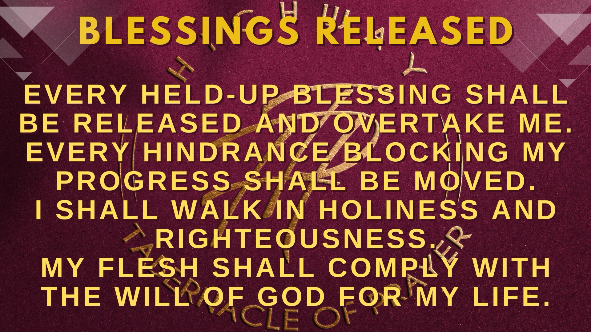 Giver's Declaration slide 3